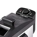 Amazon Basics 3.2-Qt (3.0L) Deep Fryer with Basket, 8-Cup Capacity, Stainless Steel Exterior, Viewing Window, Temperature Control, Black & Silver, 1500W - Image 3