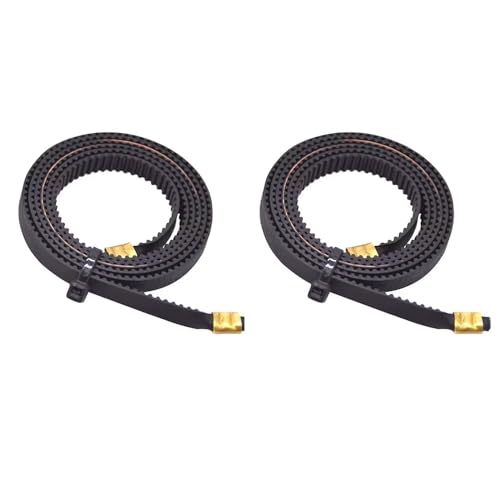 Ender 3 Pro Belts Upgrade, 3D Printer Belt 2GT-6mm Ender 3 Pro Belt XY Synchronous Belt Kit Open Timing Rubber 2GT Timing Width 6mm Y axis 786mm + X axis 786mm for Ender 3 Pro 3D Printer,