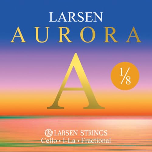 LARSEN STRINGS Aurora cordes de violoncelle medium A 1/8 medium