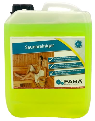 FABA Saunareiniger Konzentrat 5 Liter materialschonend
