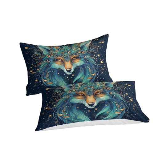 Parure de lit 3D Fox microfibre : la solution anti-plis pour lit d'ado