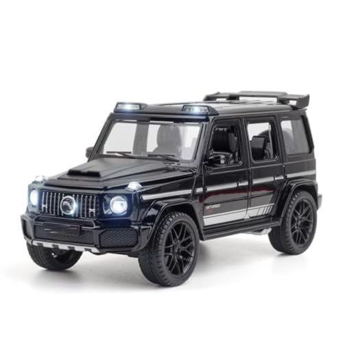 Image of Mercedes Brabus 700 Benz AMG G63 Model Car G-Wagon 1:32 Exclusive Alloy Metal Pull Back Die-cast Car Metal Pullback Toy car with Openable Doors & Light Music【Colors as Per Stock】