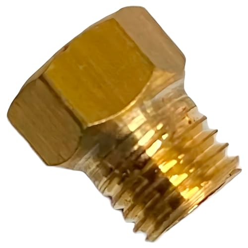 10 Injetores Para Fogão Brastemp Unique Gn Furo 0,97 Latão
