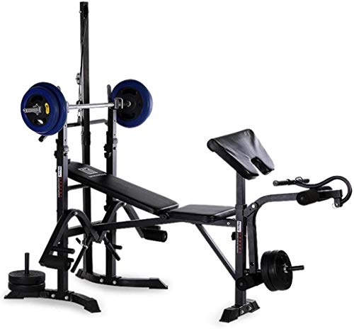 Olympic Weight Benches, Offaod 440LBS Capacity Adjustable Multifunctional Weight-lifting Bed Weight-lifting Machine Weight Benches Fitness Equipment for Home/Office/Gym [US Fast Delivery]