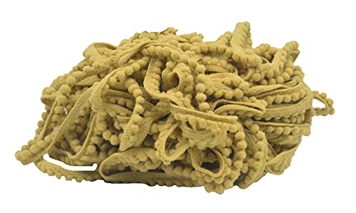 Craftlove Colorful Cotton Pom Pom Lace Dori, Sewing Trim Embellishment For Sewing, Craft Works, Apparel Designing - Mega Assorted Pack - 140 Mtrs / 153 Yards (14 Colors) (Width : 1 Cm), Art-29062022B #TOP2