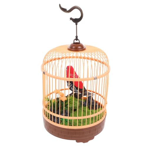 Cage à oiseaux à induction vocale pour amuser les enfants sans les contraintes d'un vrai animal