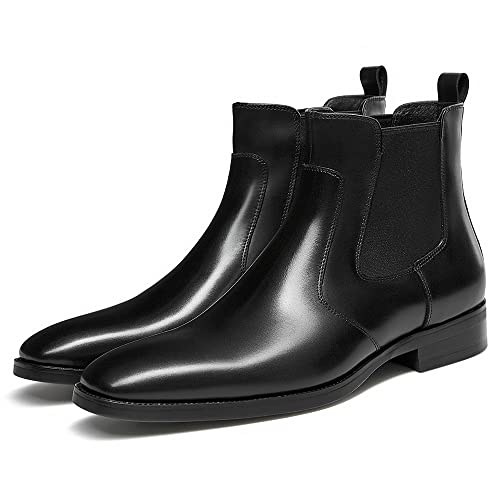 Mens Dress Boots Leather Chelsea Boots for Men2
