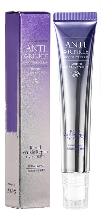 Crema de ojos en roll-on, suero hidratante y reafirmante antiojeras, tratamiento para la hinchazón, arrugas y líneas de expresión en el contorno de ojos para mujeres y hombres