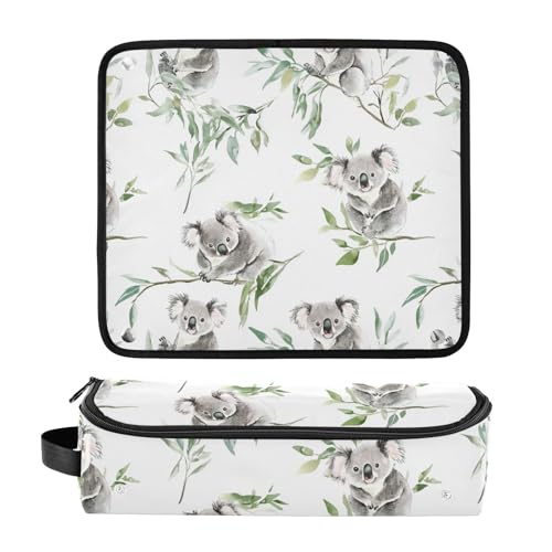 Organizador para herramientas de cabello 2 en 1 gris claro miniatura 3