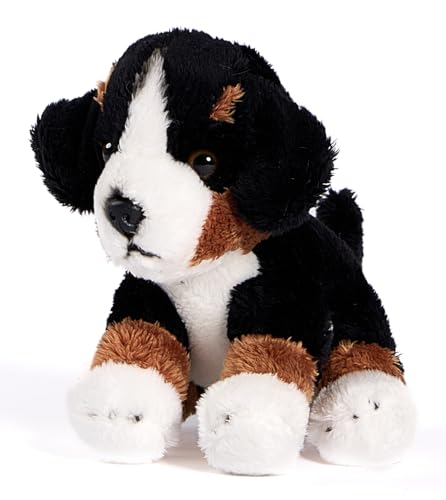 Uni-Toys - Berner Sennenhund Plushie - 13 cm (Höhe) - Plüsch-Hund - Plüschtier, Kuscheltier