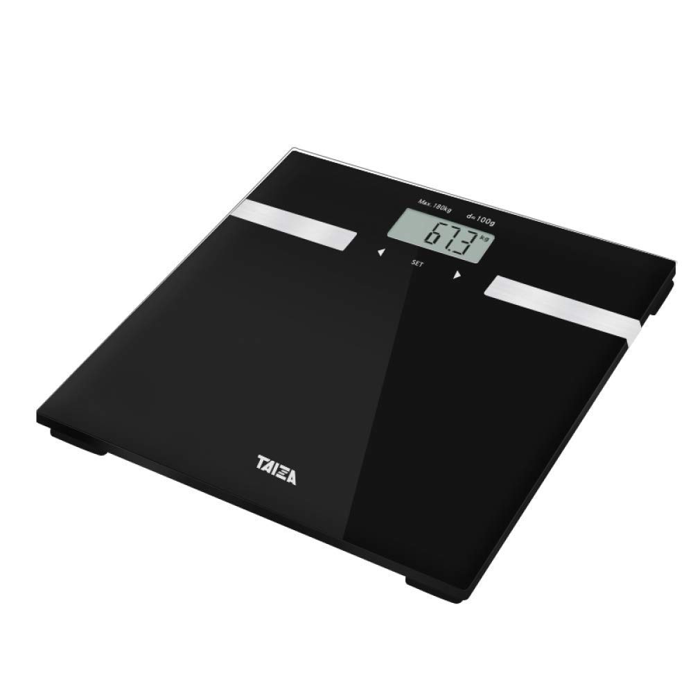 Elektroniczna waga waga łazienkowa Smart Touch pomiar wagi 400Lb/0.1Kg waga cyfrowa tor waga ciała tłuszcz woda kalorie mięśni masa kostna łazienka