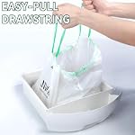 ANWA 40 Count Cat Litter Box Liners for Automatic Cat Litter Box and Litter Box Robot 4/3, Heavy-Duty, Extra Thick