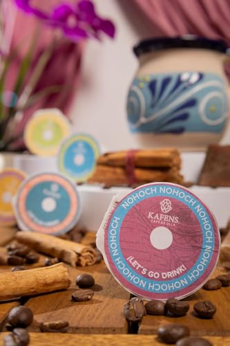 NOHOCH Mexican Medium Roast K-Cup Pods, Organic, Piloncillo, Ceylon Cinnamon, 12 Count, 5.5oz