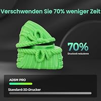 Flashforge Adventurer 5M Pro 3D-Drucker mit Fernüberwachung mit Kamera, Maximal 600 mm/s, Schnelle Erwärmung mit Düse bei 280°C, Interne und Externe Luftzirkulation mit Doppelter Luftfilterung – Ansicht 7