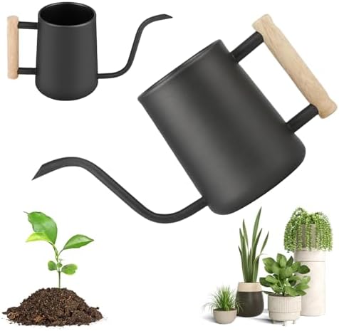 Regadera de 1 litro, 35 oz para plantas de interior: LEKEFETO Reg...