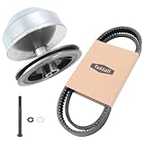 Tektall G2-G22 Drive Clutch W/Clutch Belt Kit Compatible with Ya-maha Golf Cart 1985+ G2 G8 G9 G14 G16 G22 4 Cycle Carts Gas Golf Cart 1985-Up, Replace#JN6-G6201-03,JN6-G6201-04
