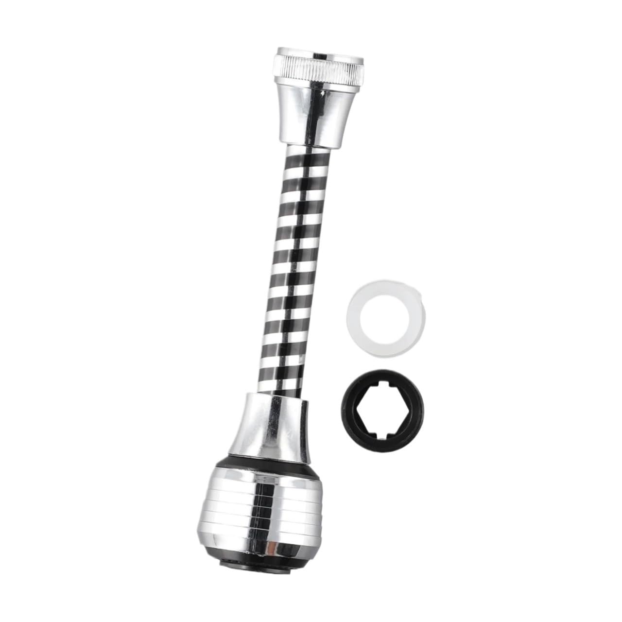 ZYCHSJXA 360° Faucet Extender Bendable Extension Pipe Kitchen Sink Tap Spray Head Splash Sprinkler Bathroom Accessrie
