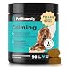 PetHonesty Hemp Calming Treats for Dogs - All-Natural Soothing Snacks with Hemp + Valerian Root, Stress & Dog Anxiety Relief- Aids with Thunder, Fireworks, Chewing & Barking (Chicken, 90ct)