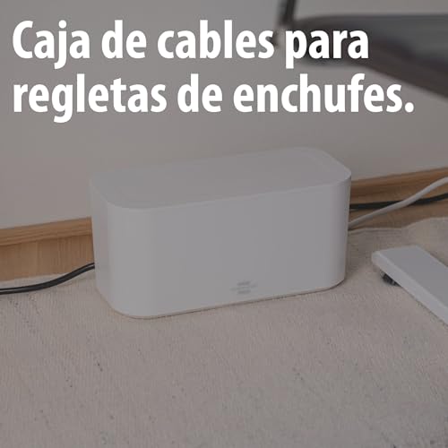 Miniatura 2 de Brennenstuhl Caja De Cables Para Regletas De Enchufes Caja De Plástico Especial Abs, Dimensiones Interiores: 296x129x134mm, Ideal Para El Hogar, La Oficina Y Las Zonas De Recepción Blanco
