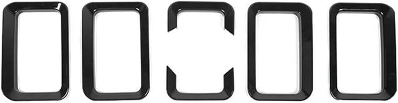 Car Front Grill Ring Racing Grille Inserts Trim Cover Replacement for Suzuki For Jimny JB74 2019 2020 2021 2022 2023 2024 Exterior Accessories Air Vent Grille Cover(Carbon Gra