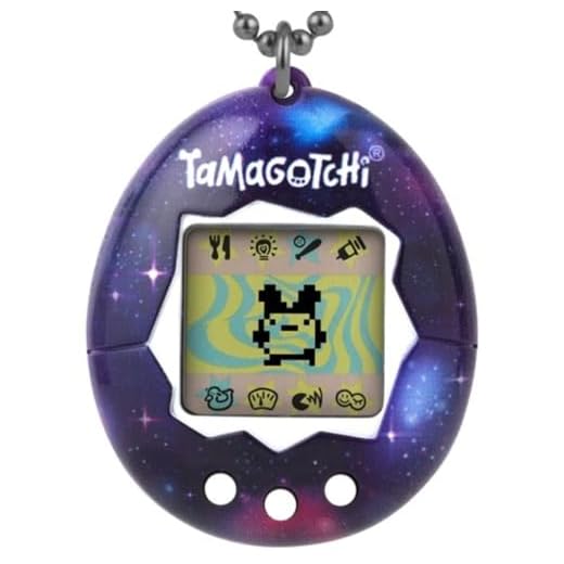 Bandai- Toys Original Tamagotchi-Galaxy-Mascota electrónica virtual-42933, Multicolor, Medium (TAMORGAL)