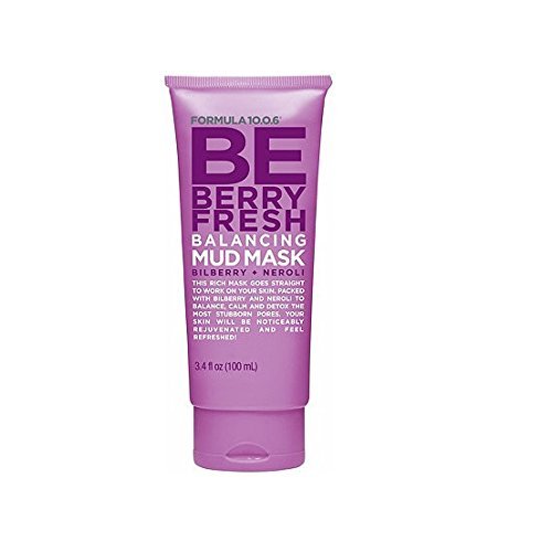 Formula 10.0.6 Be Berry Fresh Balancing Mud Mask 100 ml (3.4 fl oz)