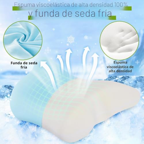 Almohada ortopédica para dormir de lado de forma cómoda cada noche 6