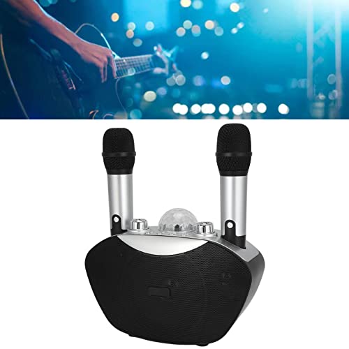 Máquina de karaokê portátil, alto-falante de karaokê sem fio bluetooth, alto-falantes de karaokê blu
