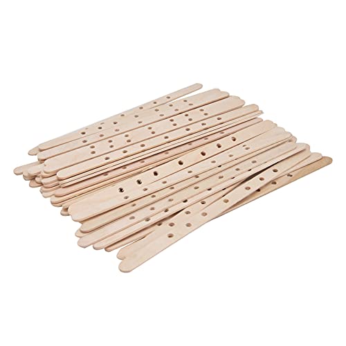 Portamechas para Velas de Madera de Abedul Pequeño