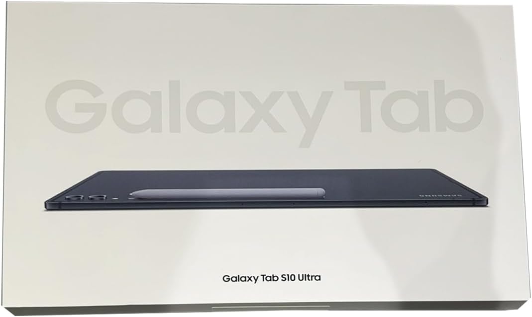 SAMSUNG Galaxy Tab S10 Ultra (14.6", Wi-Fi) SM-X920N, 256GB Storage + 12GB RAM, MediaTek Dimensity 9300+, AMOLED Display, Anti-Reflection, S Pen Included, AI Android Tablet (Gray)
