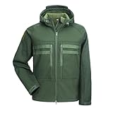 Matériau imperméable et respirant qui laisse sortir l'humidité et empêche la pluie de pénétrer.