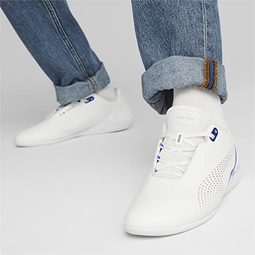 PUMA Puma Men's BMW M Motorsport Drift Cat Decima Sneaker, White-Pop Red White, 14