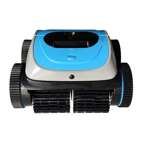 WINONDE Automatic Pool Vacuum Robot, Robotic Pool Cleaner with Wall Climbing, Cordless Pool Sweepers for Inground Swimming Pools