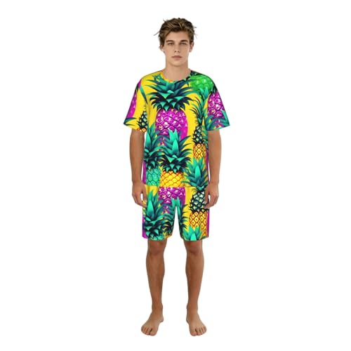 Pyjama homme ananas le confort absolu pour vos soirées cocooning