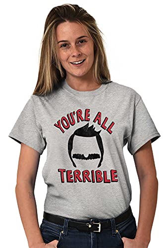 You're All Terrible Family Father Graphic T Shirt Men Or Women Sport Grey #TOP4