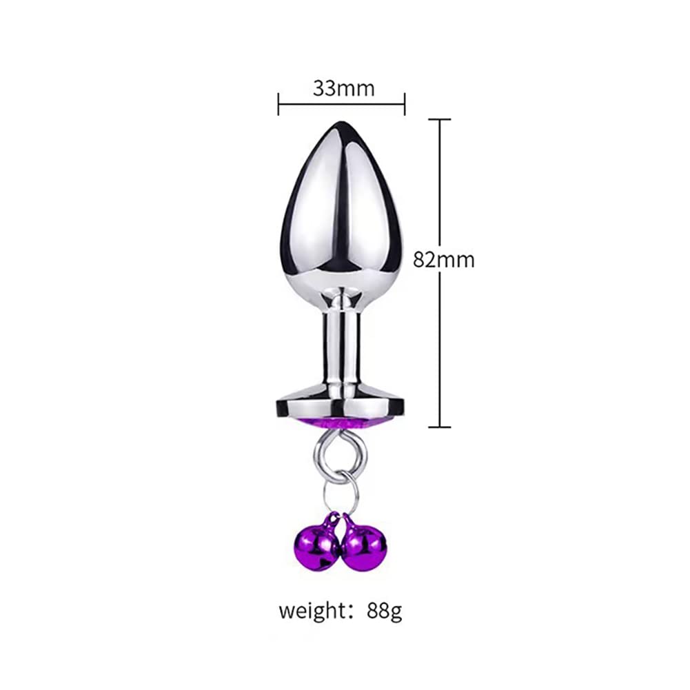 Amazon.com: Metal Bell Anal Butt Plug Prostate Trainer Training Plugs Sex Toy with Traction Chain for Couple Women Men Purple : Health & Household Amazon.com: Metal Bell Anal Butt Plug Prostate Trainer Training Plugs Sex Toy with Traction Chain for Couple Women Men Purple : Health & Household