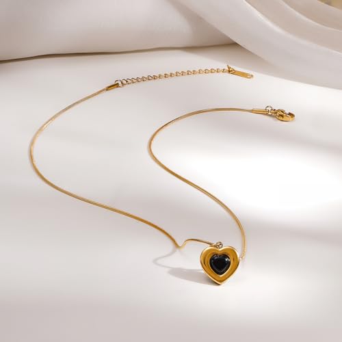 Image of Rubans Demi Fine Stainless Steel Pendant Chain Daily Gift for Women & Girls
