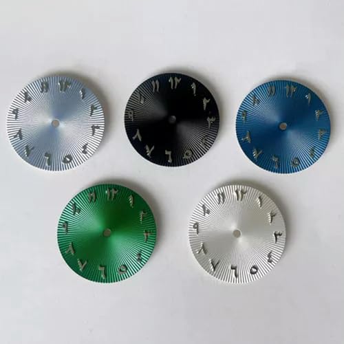 Suitable for NH35 NH36 Movement 28.5mm Dial Plate Watch ory Fashion Dial-Blue2