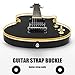 EYVRPAU 10 Stück Gitarrengurt Schlösser Gurtblöcke Silikon Gitarrengurt Blöcke Gitarre Strap Locks Gitarren Gurt Schlösser Gitarrengurt Blöcke Gurtschlösser Gummi Gitarren Gurt Blöcke Gitarren Schutz
