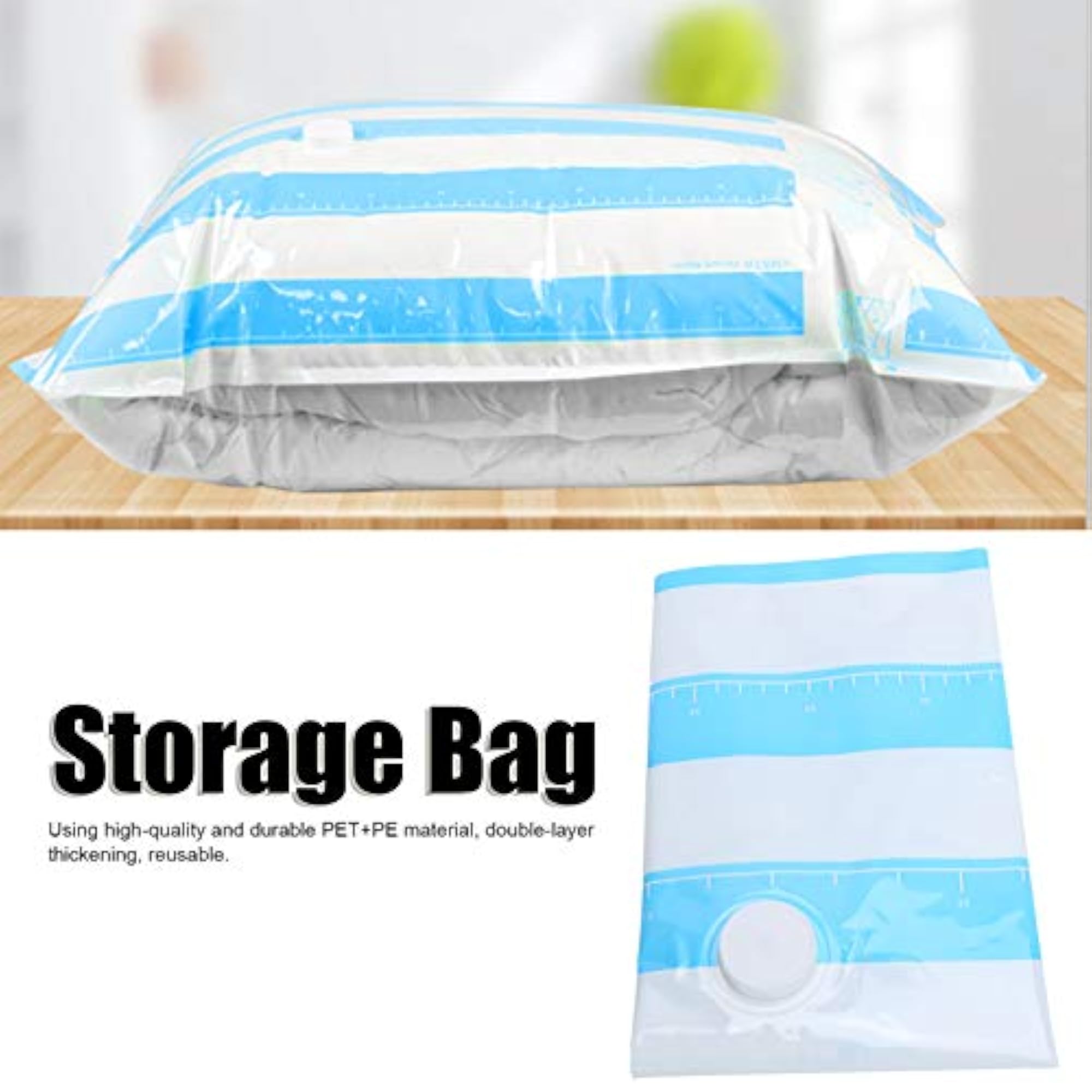 Efficient Storage Clothes Vacuum Bag, 10Pcs Set