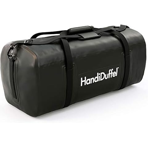 Handiworld HDUFF95 HandiDuffel Waterproof Cargo Bag, 95 Litres, Black Cover
