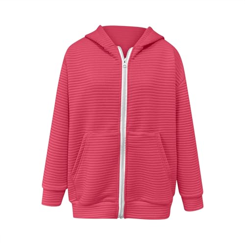 Zip Up Hoodie for Girls Long Sleeve Sweatshirts Fall Outfits Oversized Hoodies Casual Fashion Jackets with Pockets2