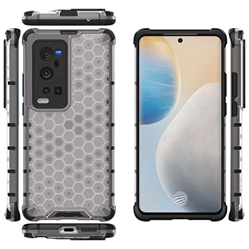 Image of Glasgow Back Case Cover Designed for Vivo X60 Pro Plus - Transparent