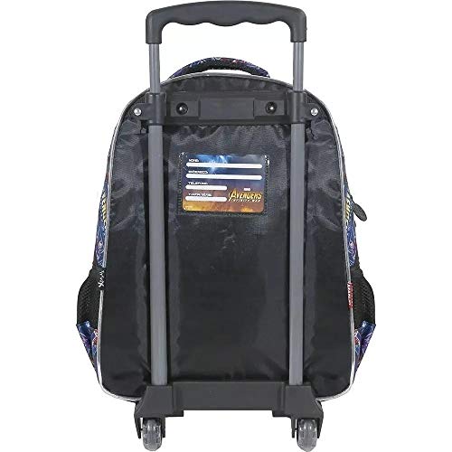 Mochila G Rodinhas Os Vingadores Marvel Avengers Xeryus