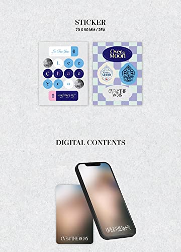 Mini Album Over The Moon Lee Chaeyeon POCA Version Night - 5