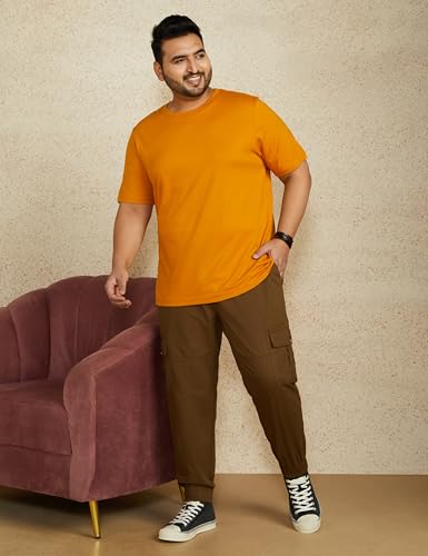 Image of Amazon Brand - Symbol Men's Stretchable Slim Fit Cargo Jogger Pants | Chinos | Casual Trousers