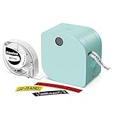 Phomemo P12 Etiquetadora Impresora Bluetooth, Maquina Etiquetas Etiquetas Autoadhesivas, Para El Hogar, La Escuela, La Oficina, El Supermercado, La Fecha, El Nombre, Compatible Con Android Y Ios,Verde