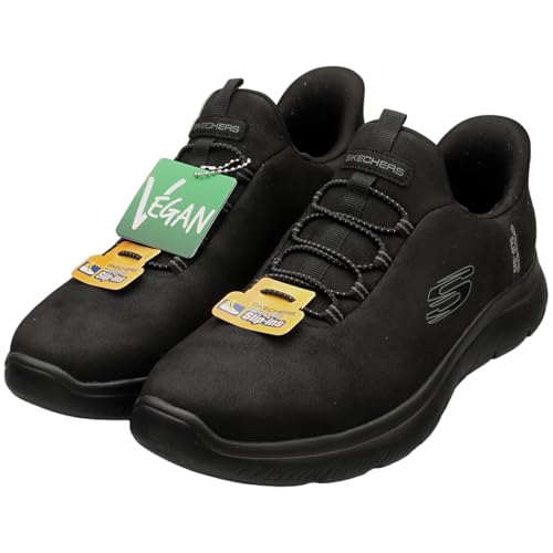 Skechers Uomo Slip-Ins: Summits - Korlo Sneaker In Nero, Taglia 47.5, Vegan, Lavabile In Lavatrice - 5