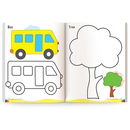 Image of Jumbo Copy Colouring Book-1