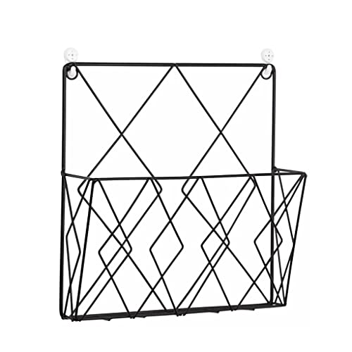 Caja de almacenamiento de metal de pared con diseño industrial elegante